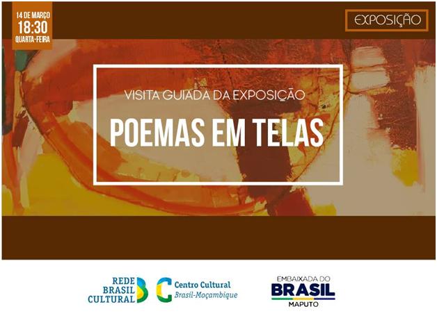 Visita guiada da exposição Poemas em Telas no CCBM, entrada gratuita a não perder