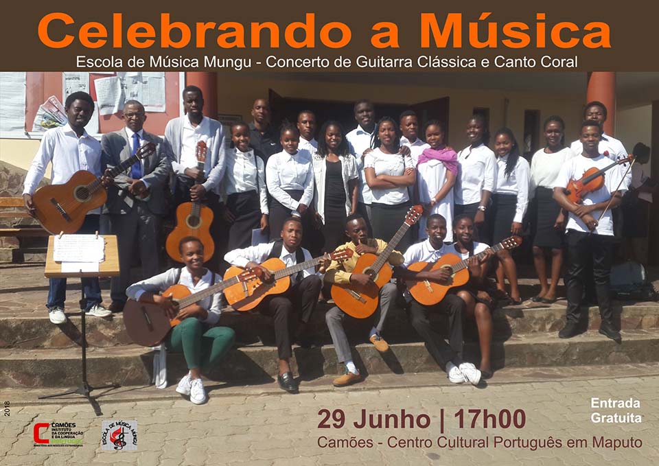 Recital de Guitarra Clássica e Canto Coral Escola de Música Mungu Camões – Centro Cultural Português em Maputo