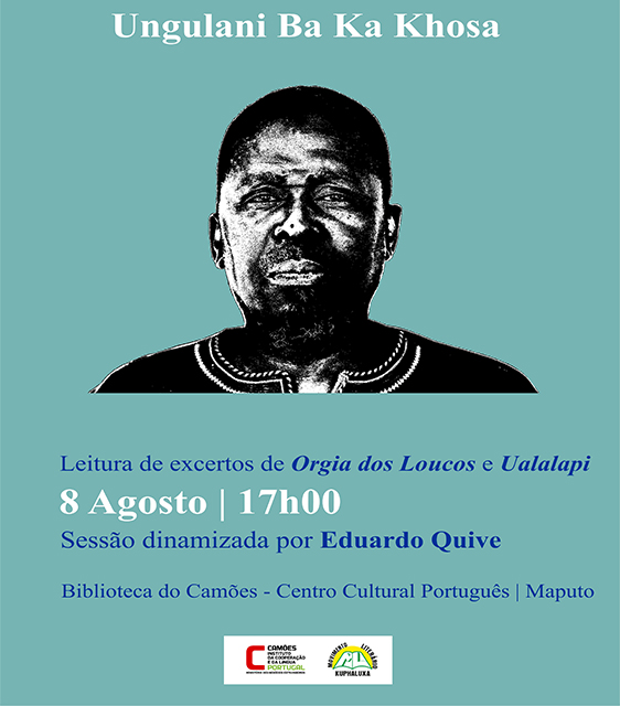 Centro Cultural Português em Maputo dedica o mês de agosto ao escritor moçambicano Ungulani Ba Ka Khosa